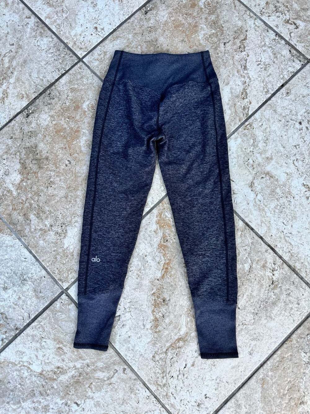 Alo Yoga High Waist Alosoft Lounge Legging Dark Grey Women's XS